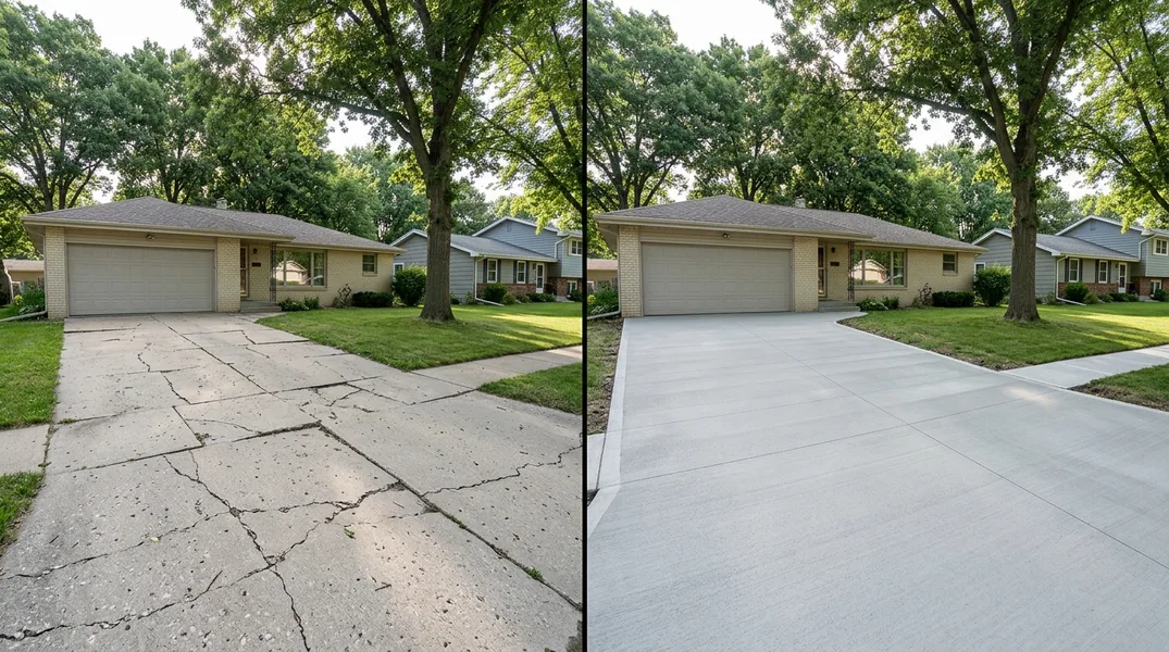Best Time of Year to Pour Concrete in Cedar Rapids, Iowa