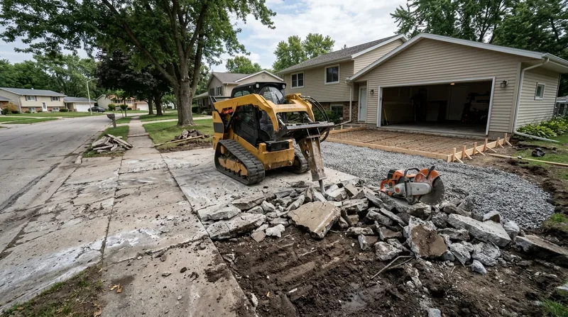Concrete Removal & Replacement Cedar Rapids