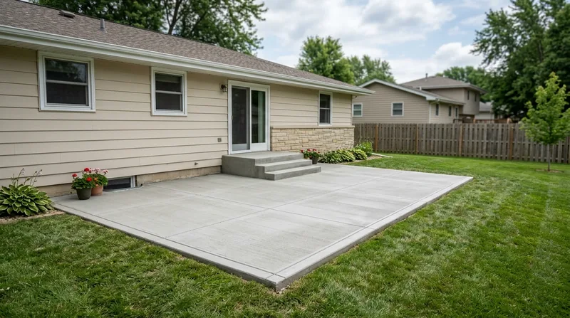 Concrete Patios Cedar Rapids
