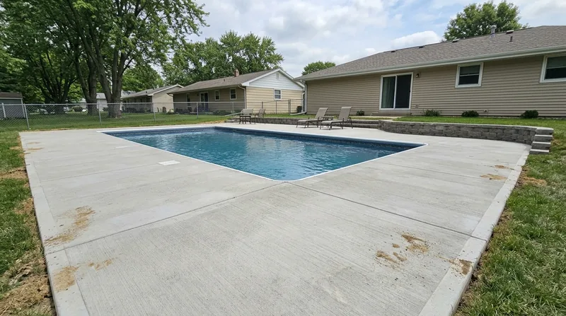 Concrete Pool Decks Cedar Rapids